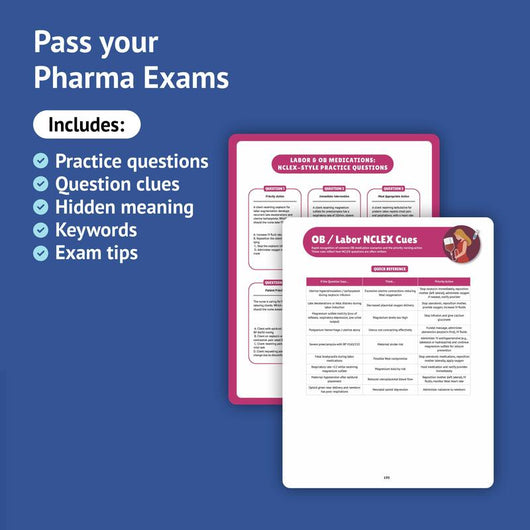 NCLEX Pharmacology Study Guide
