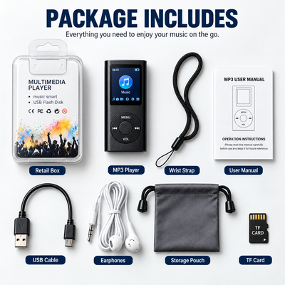 Portable Bluetooth MP3 Player
