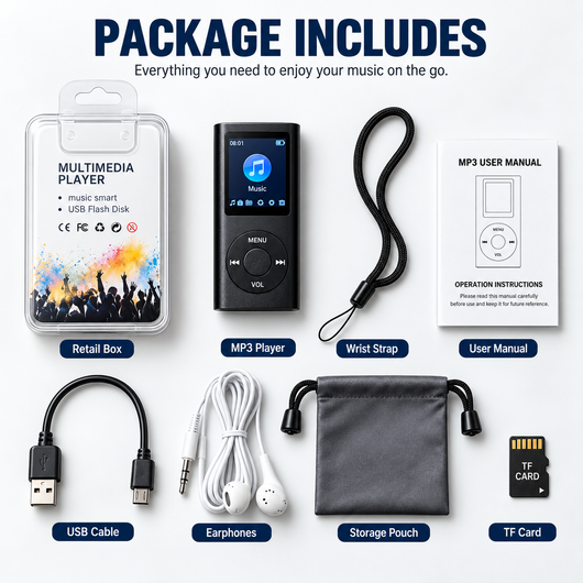 Portable Bluetooth MP3 Player