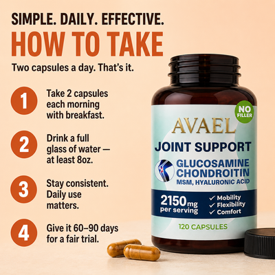 AVAEL Glucosamine Chondroitin Joint Support
